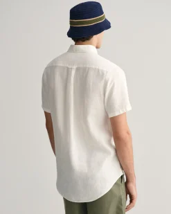 Regular Fit Linen Short Sleeve Shirt