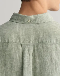 Regular Fit Linen Short Sleeve Shirt