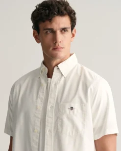 Regular Fit Oxford Short Sleeve Shirt