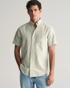 Regular Fit Oxford Short Sleeve Shirt