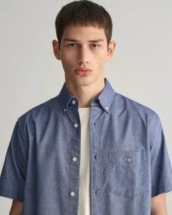 Regular Fit Oxford Short Sleeve Shirt