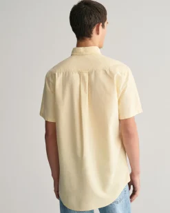 Regular Fit Oxford Short Sleeve Shirt