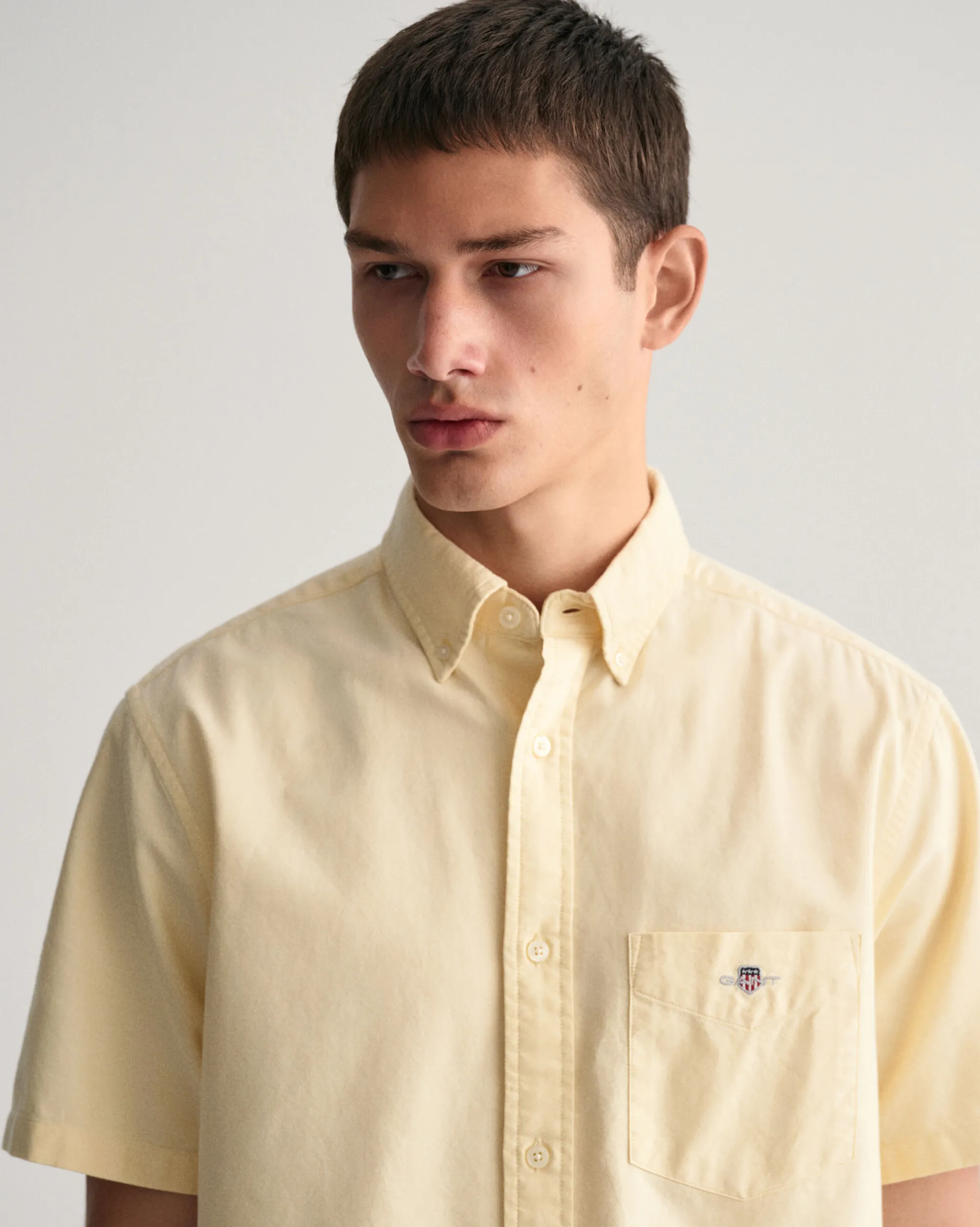Regular Fit Oxford Short Sleeve Shirt