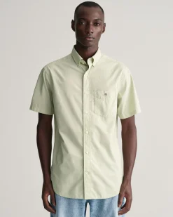Regular Fit Poplin Short Sleeve Shirt