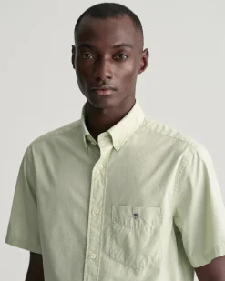 Regular Fit Poplin Short Sleeve Shirt