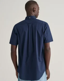 Regular Fit Poplin Short Sleeve Shirt