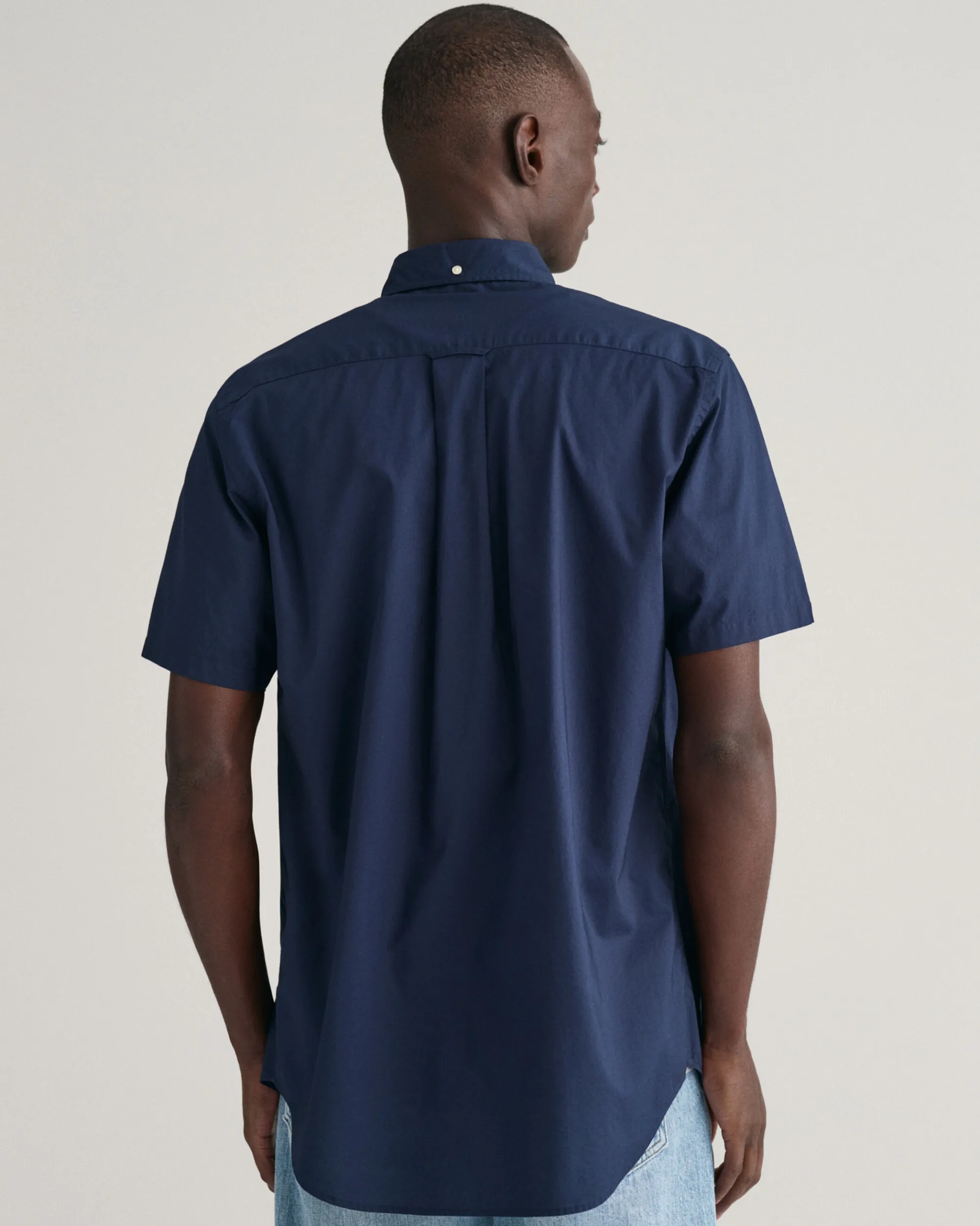 Regular Fit Poplin Short Sleeve Shirt