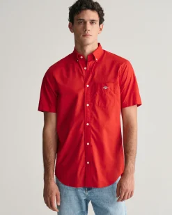 Regular Fit Poplin Short Sleeve Shirt