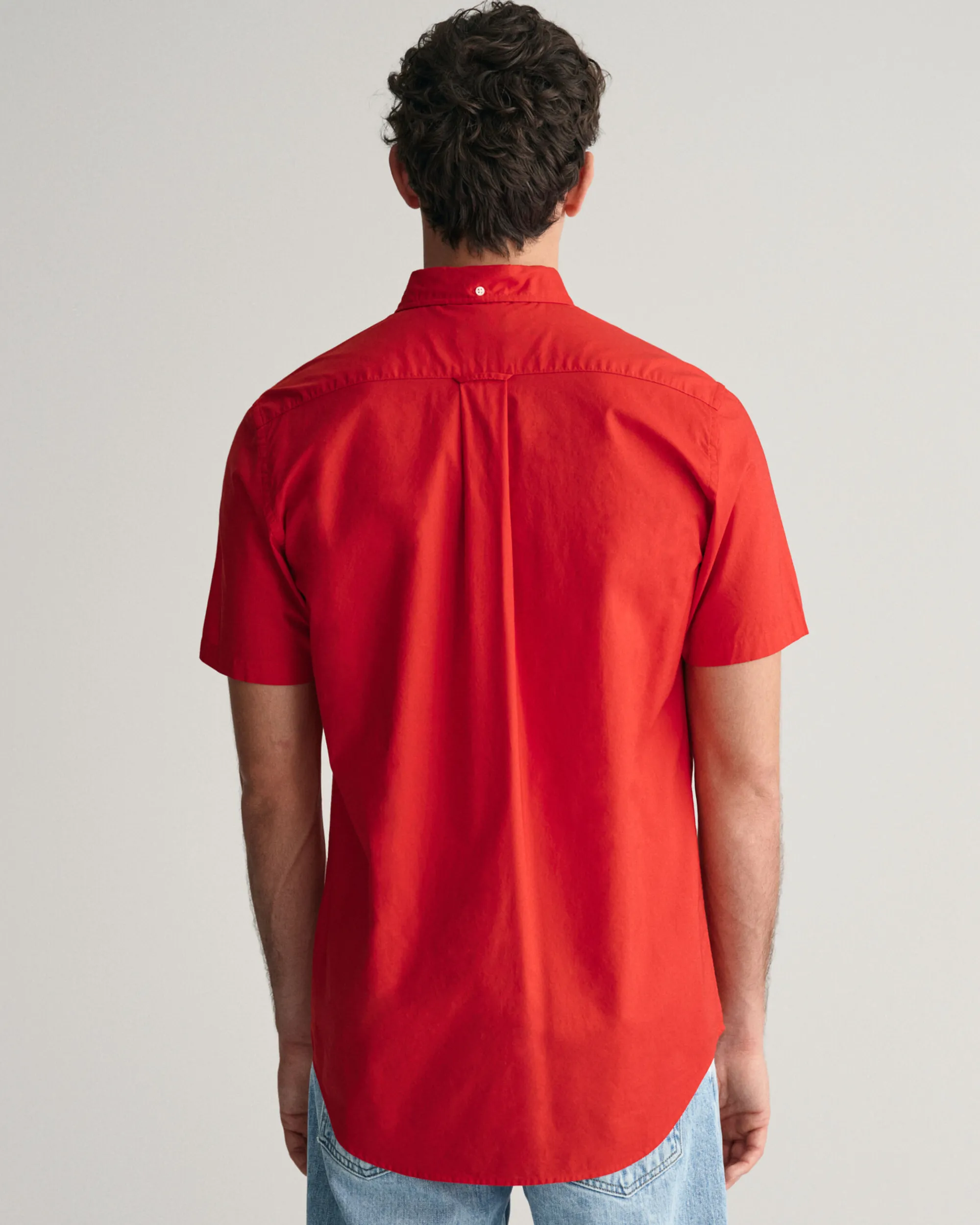 Regular Fit Poplin Short Sleeve Shirt