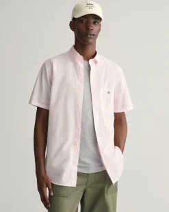 Regular Fit Poplin Short Sleeve Shirt
