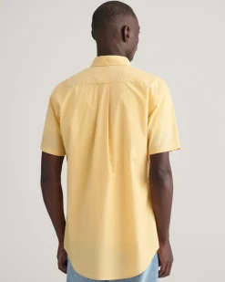 Regular Fit Poplin Short Sleeve Shirt