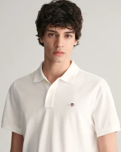 Regular Fit Shield Piqué Polo Shirt