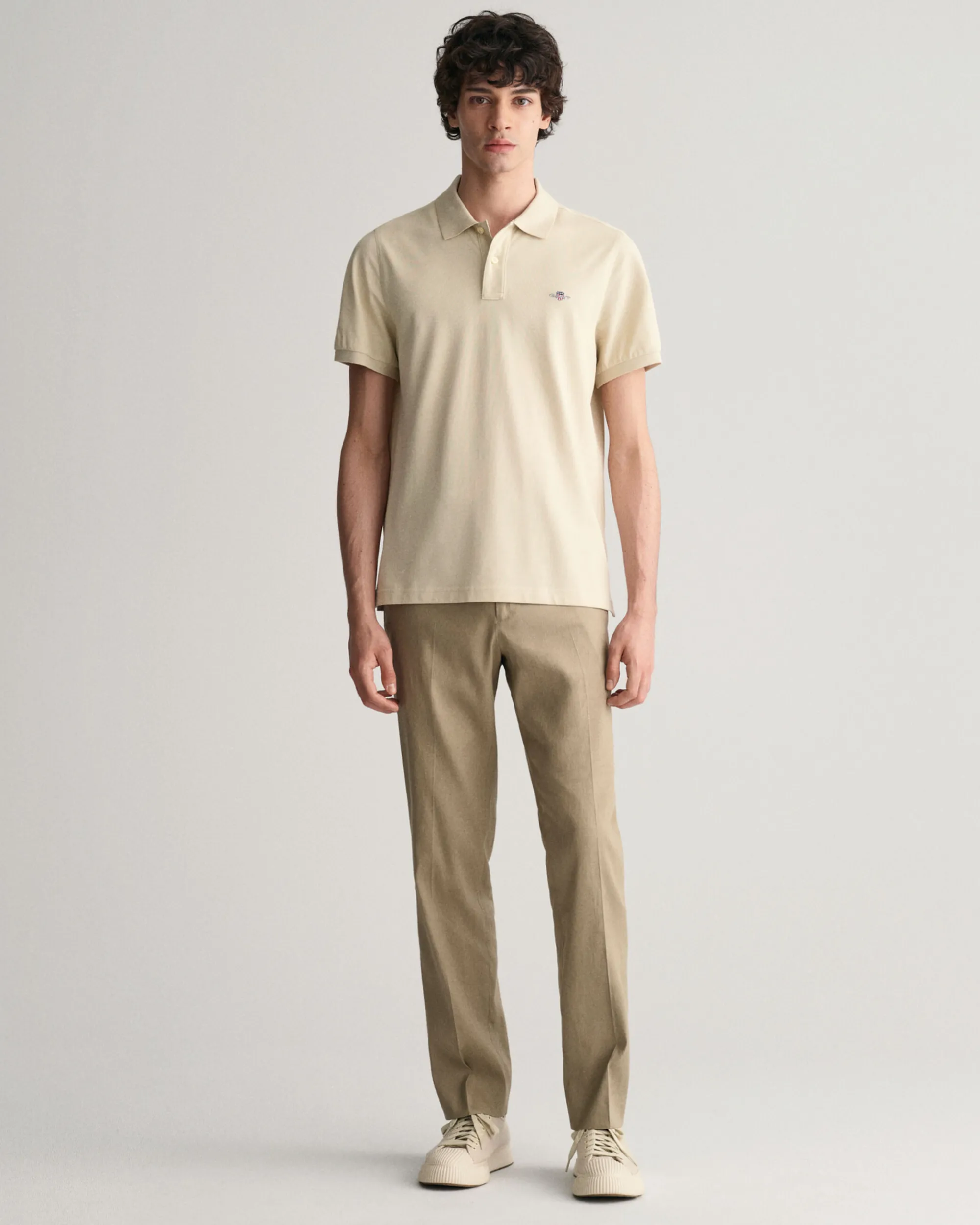 Regular Fit Shield Piqué Polo Shirt