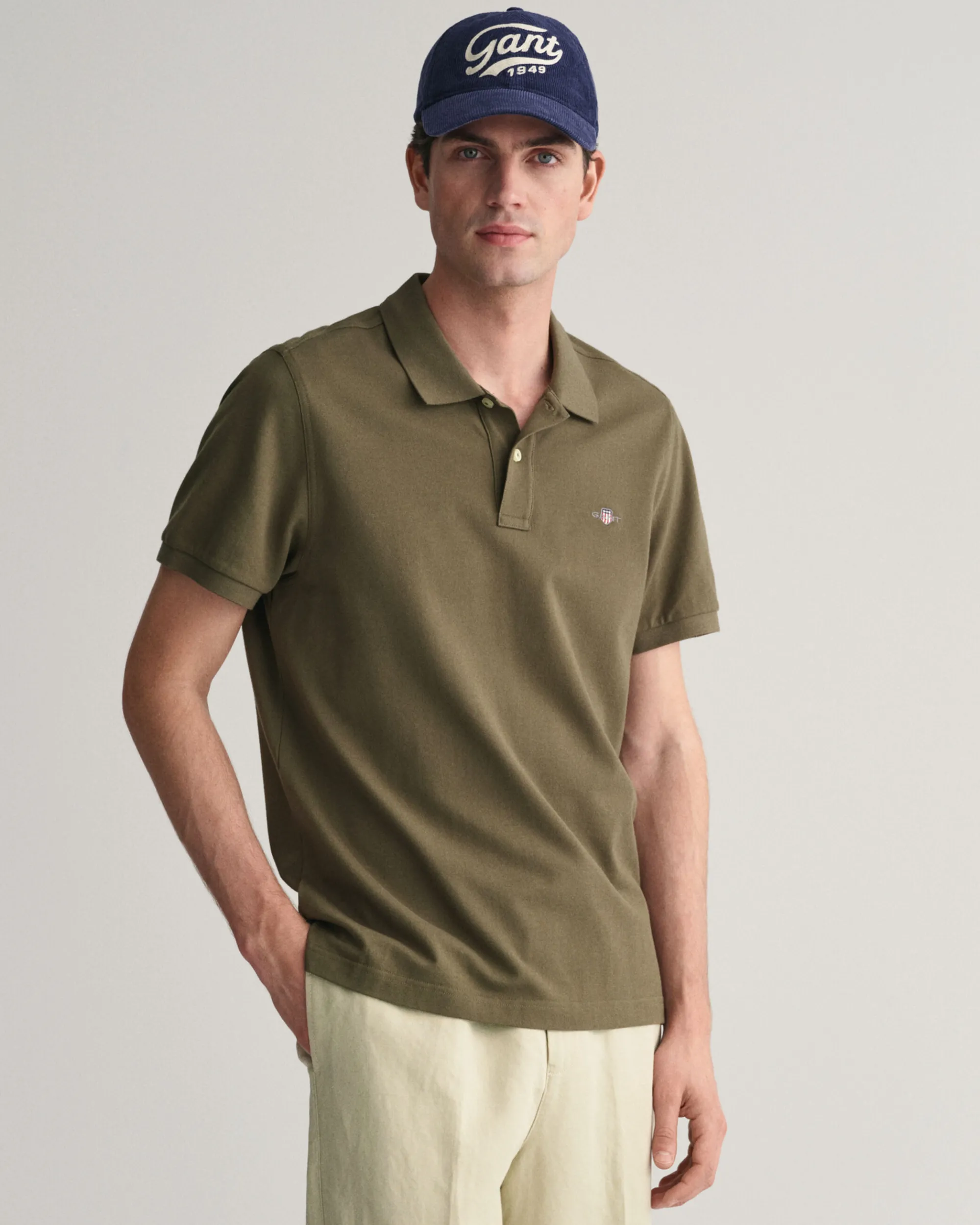 Regular Fit Shield Piqué Polo Shirt