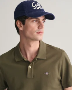 Regular Fit Shield Piqué Polo Shirt