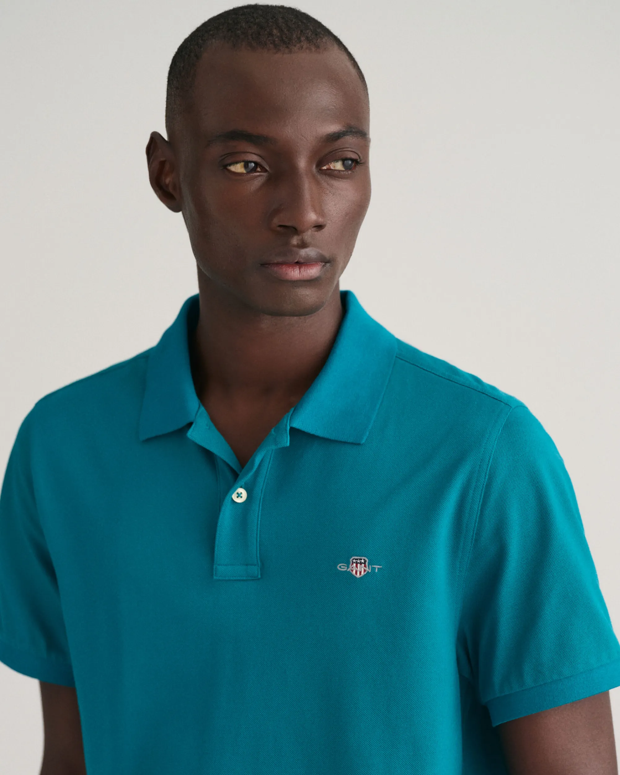 Regular Fit Shield Piqué Polo Shirt