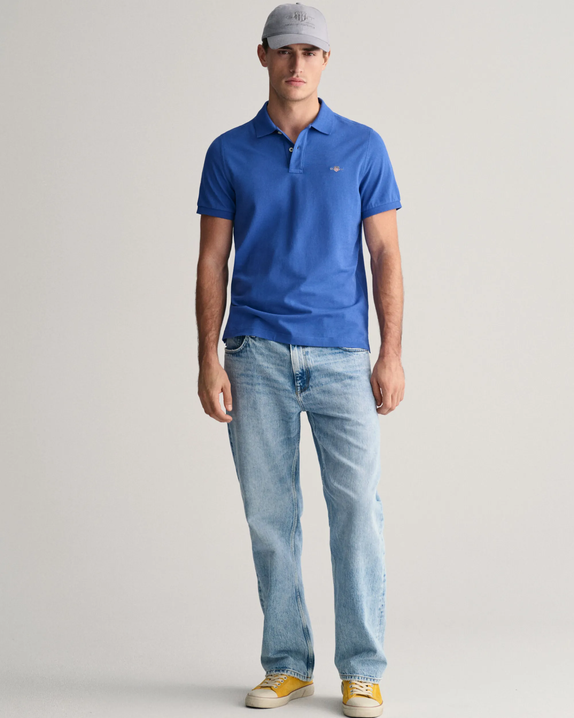 Regular Fit Shield Piqué Polo Shirt