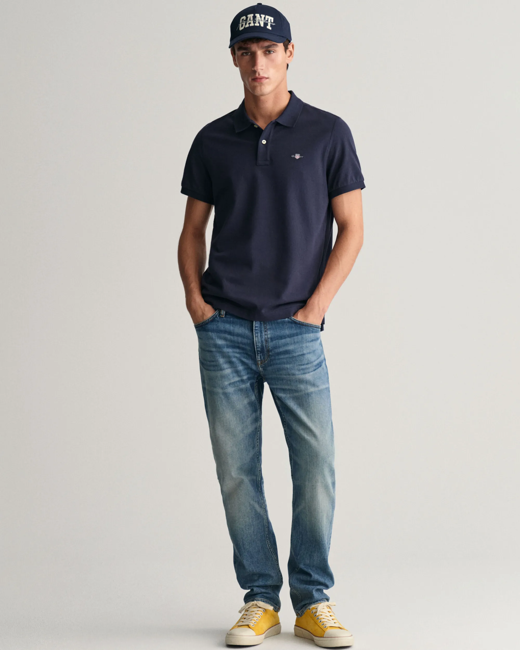 Regular Fit Shield Piqué Polo Shirt