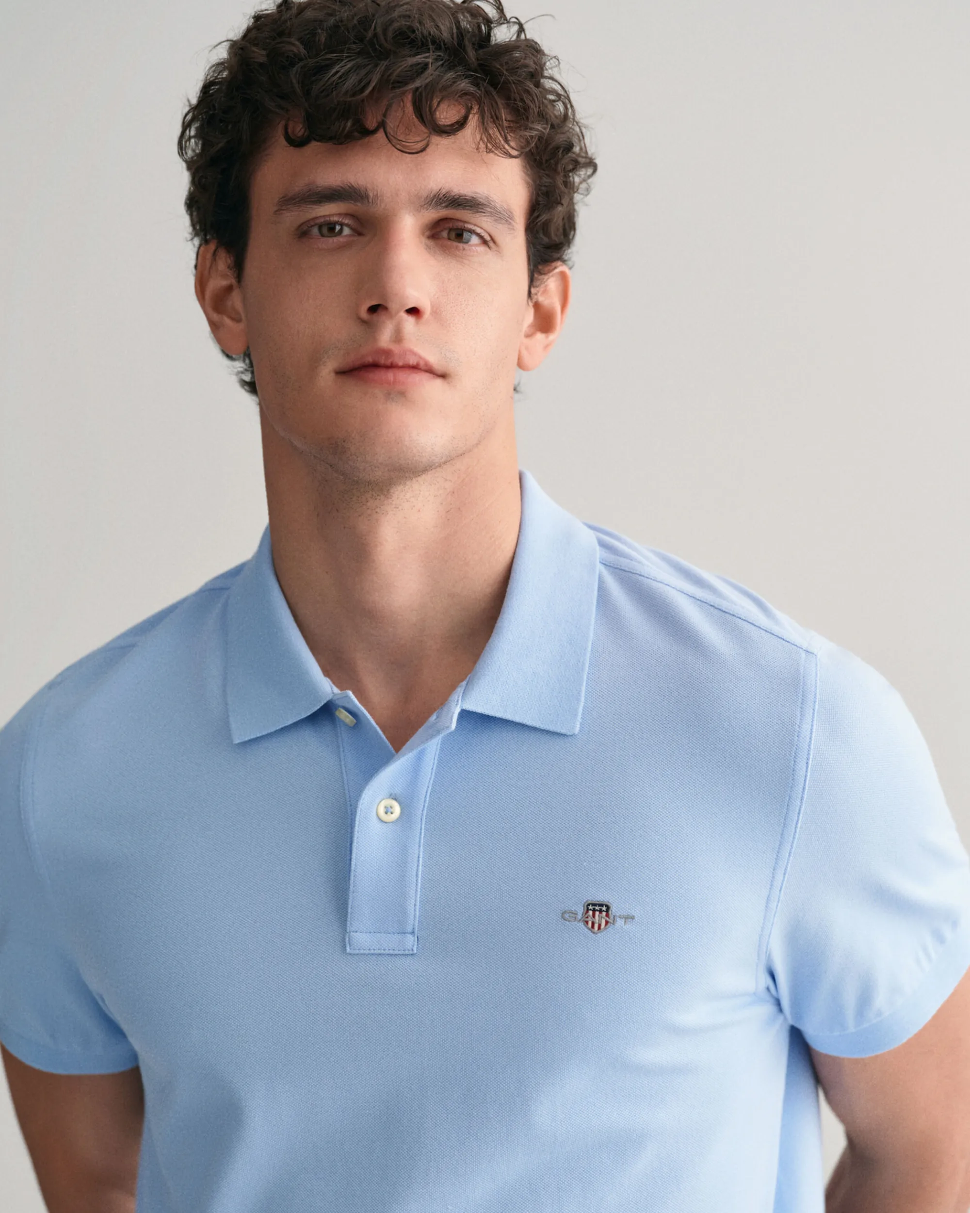 Regular Fit Shield Piqué Polo Shirt