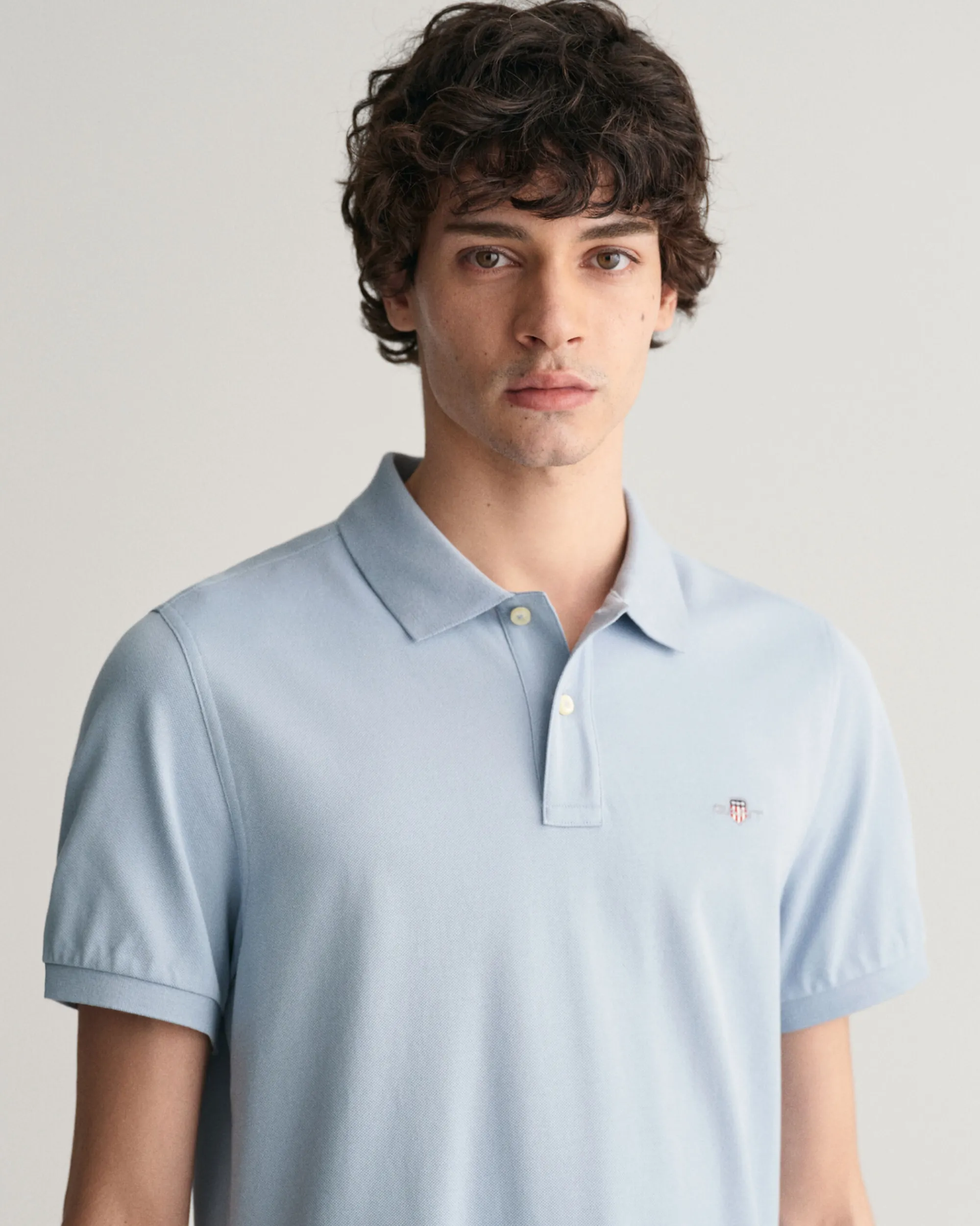 Regular Fit Shield Piqué Polo Shirt
