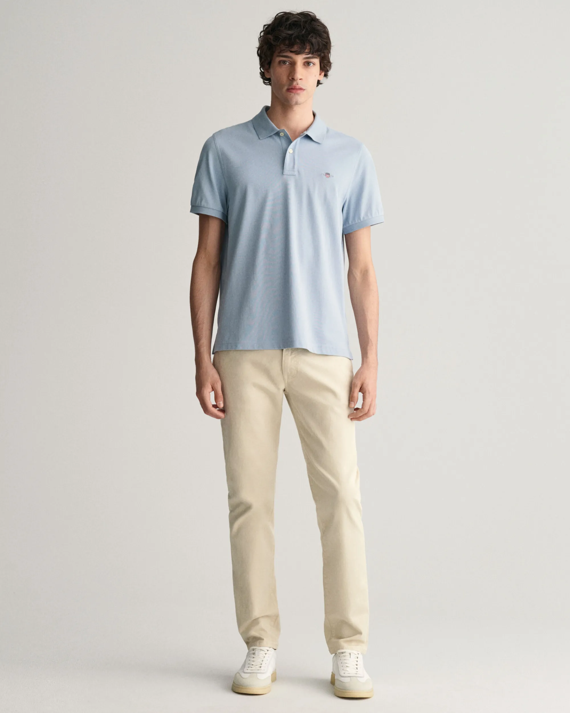 Regular Fit Shield Piqué Polo Shirt