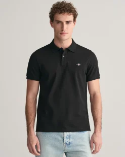 Regular Fit Shield Piqué Polo Shirt