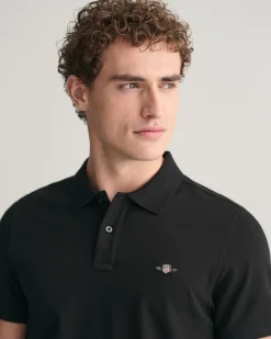 Regular Fit Shield Piqué Polo Shirt