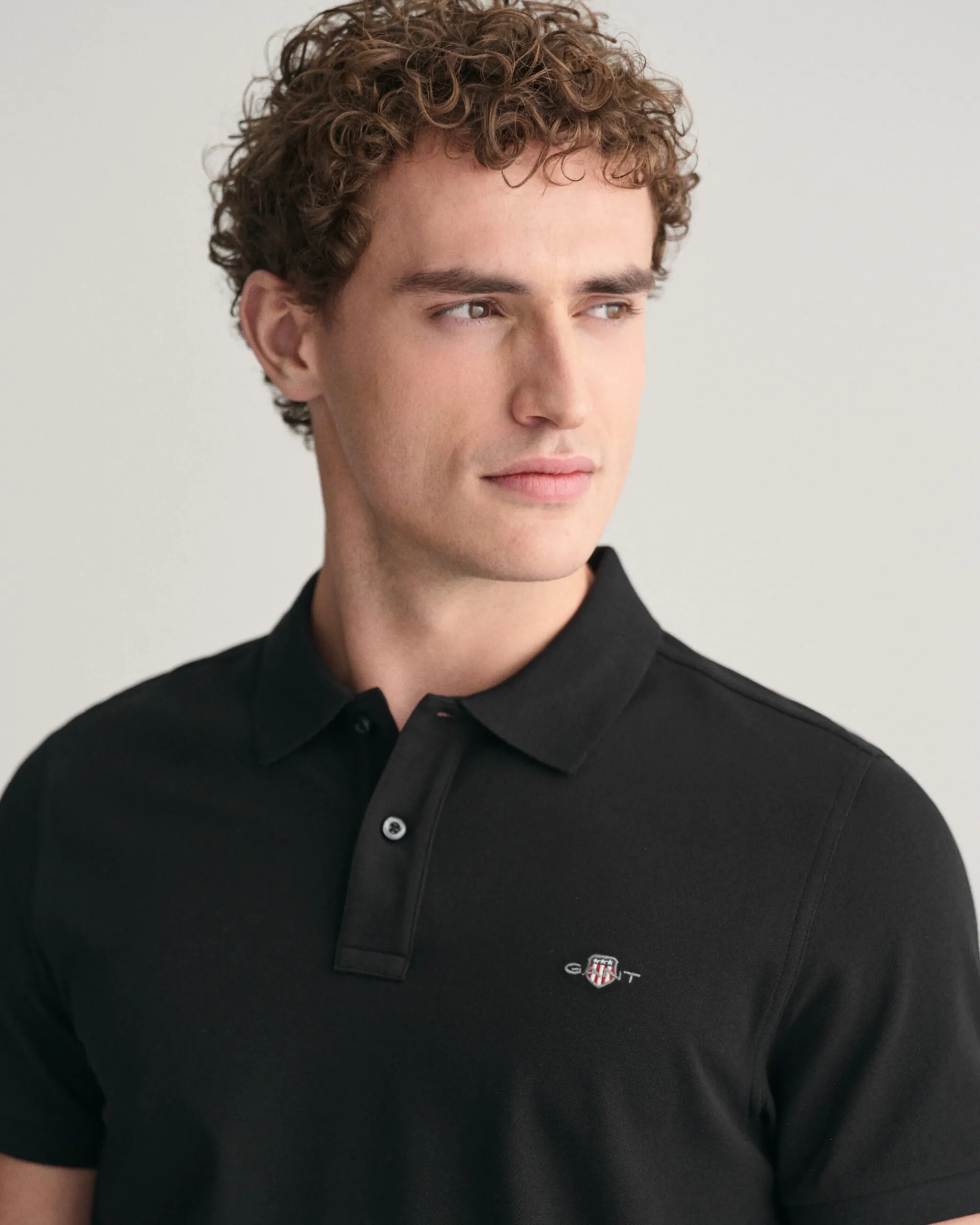 Regular Fit Shield Piqué Polo Shirt