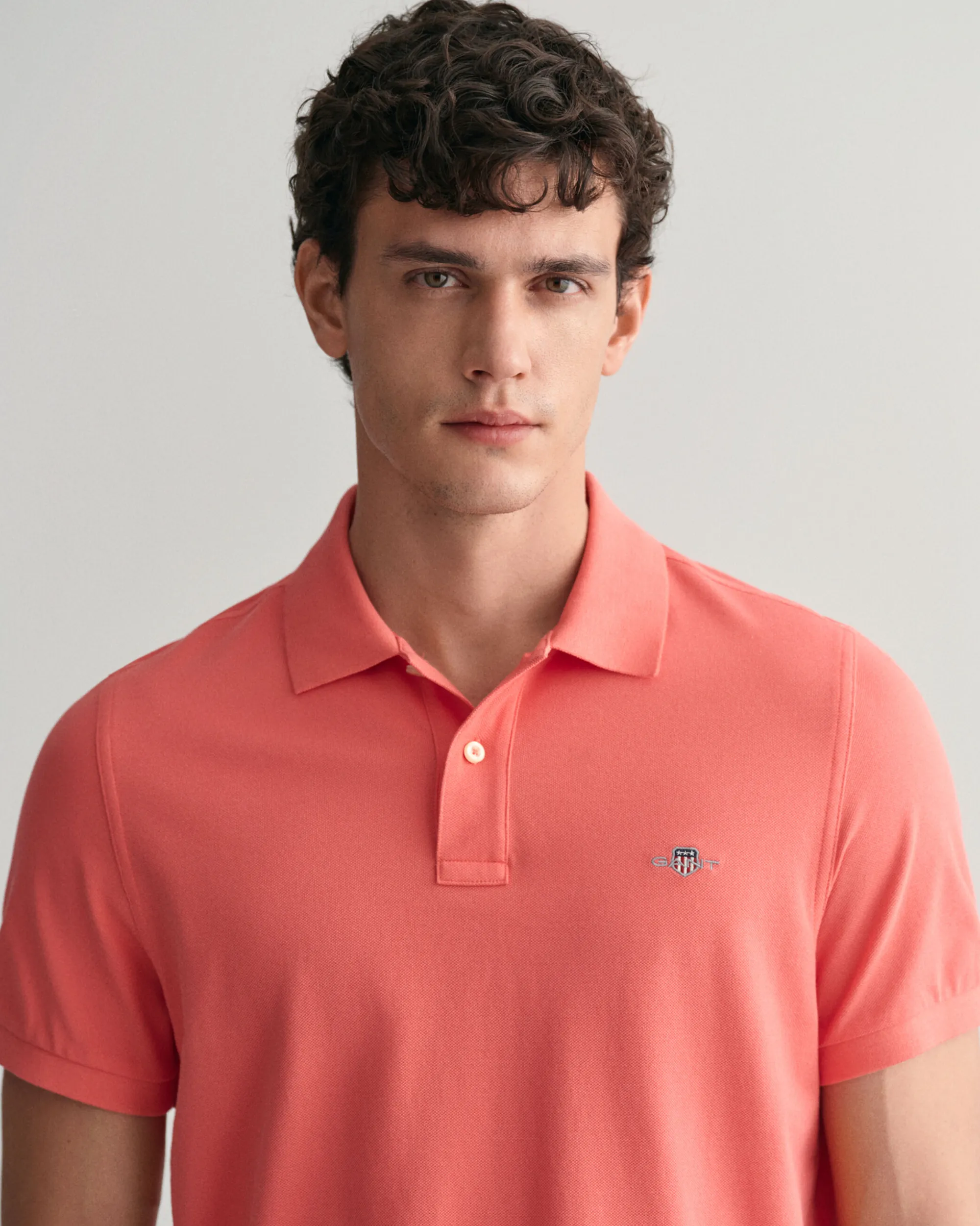 Regular Fit Shield Piqué Polo Shirt