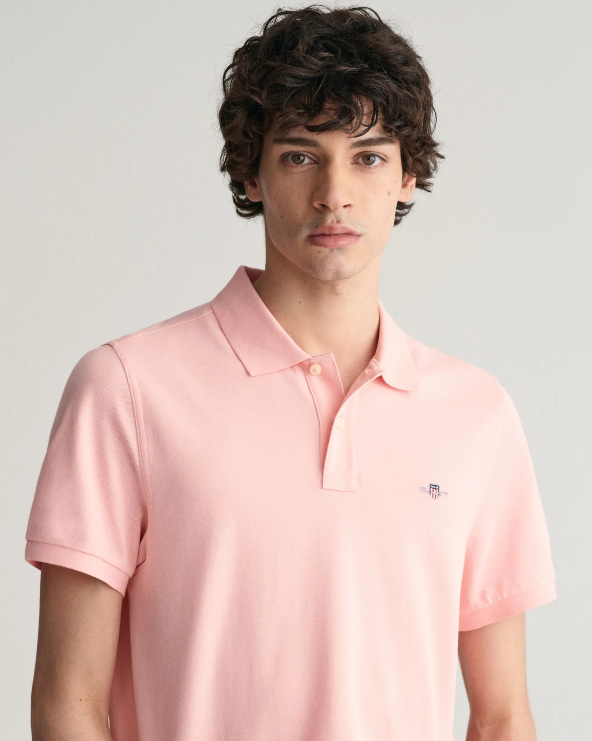 Regular Fit Shield Piqué Polo Shirt