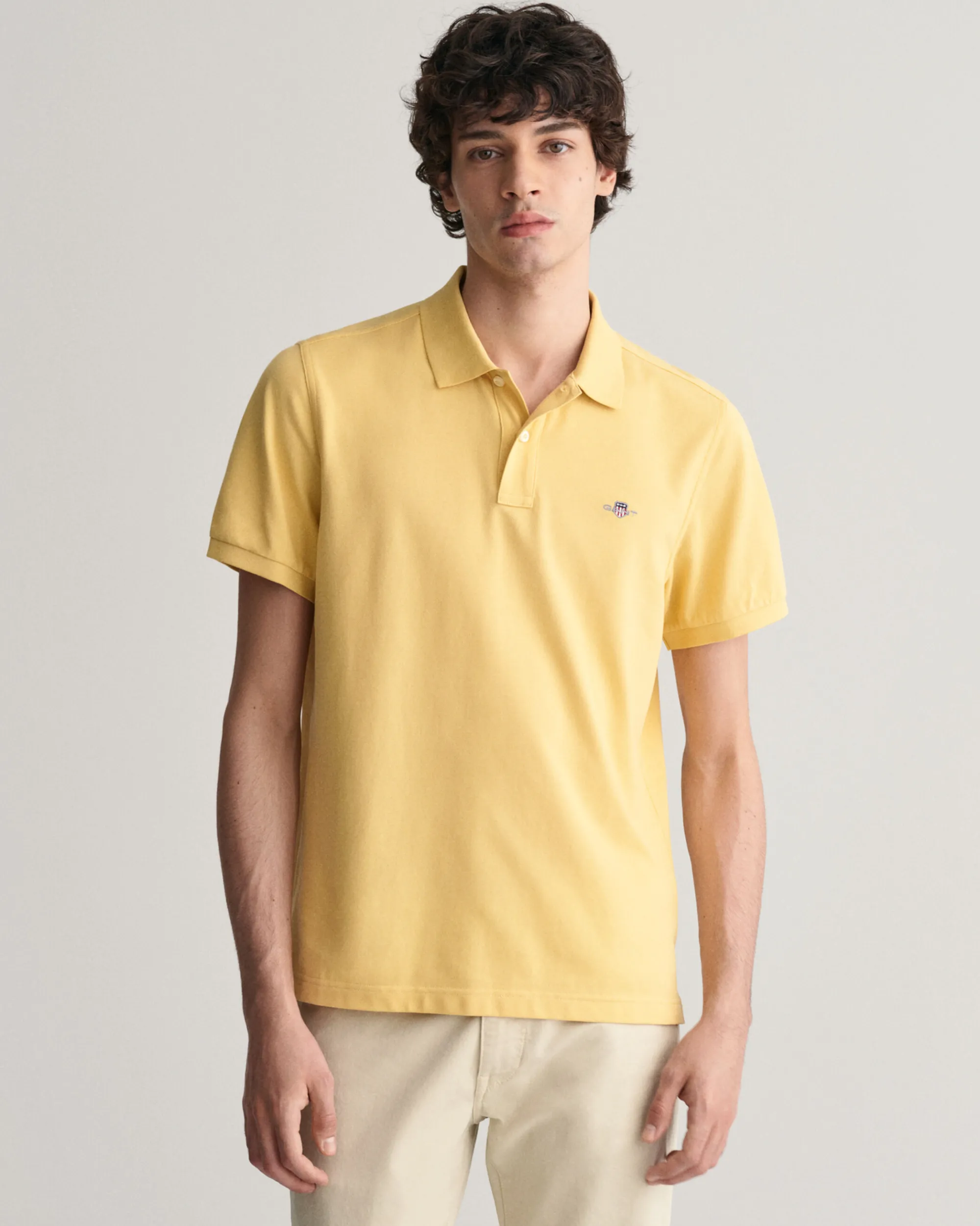 Regular Fit Shield Piqué Polo Shirt