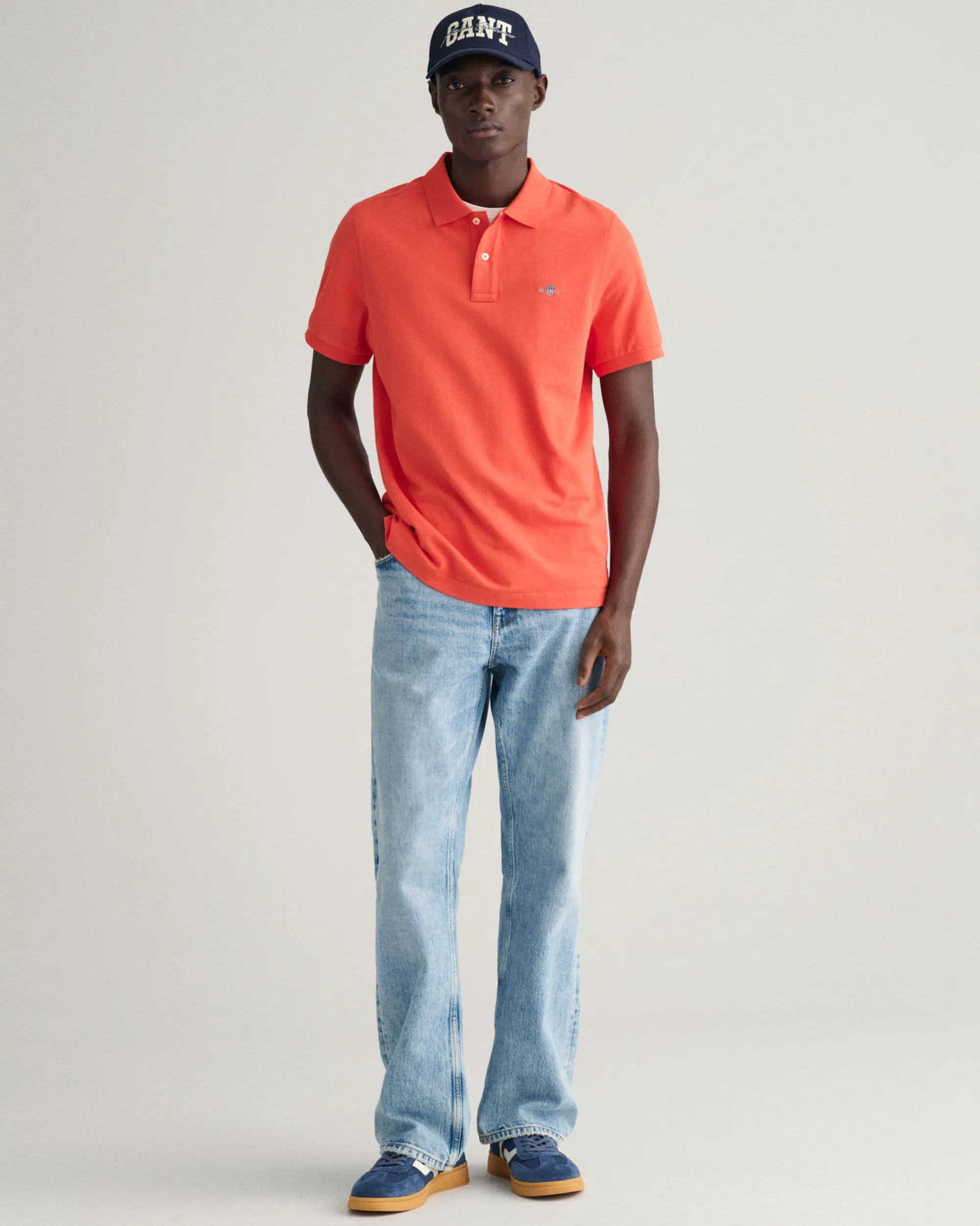 Regular Fit Shield Piqué Polo Shirt