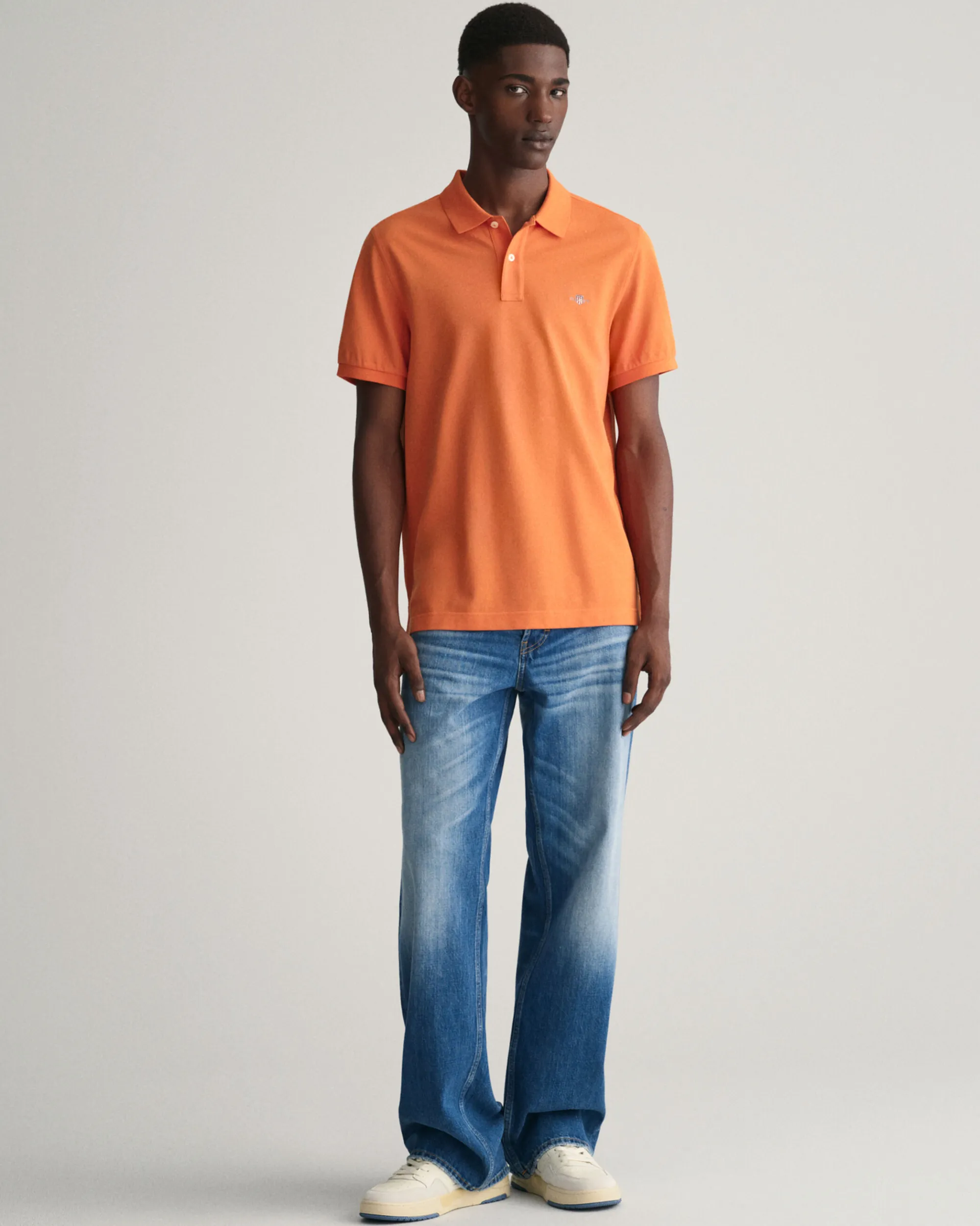 Regular Fit Shield Piqué Polo Shirt