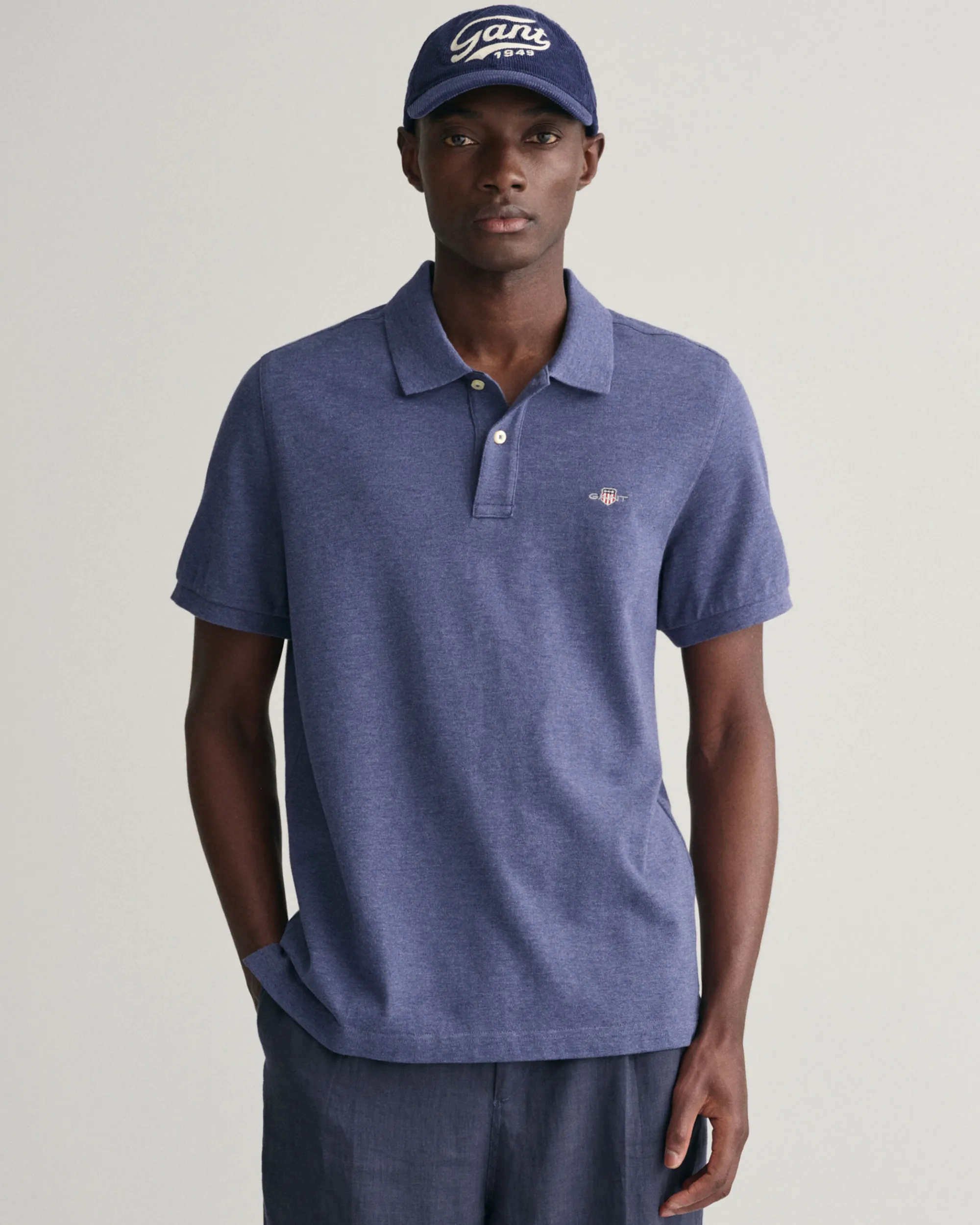 Regular Fit Shield Piqué Polo Shirt