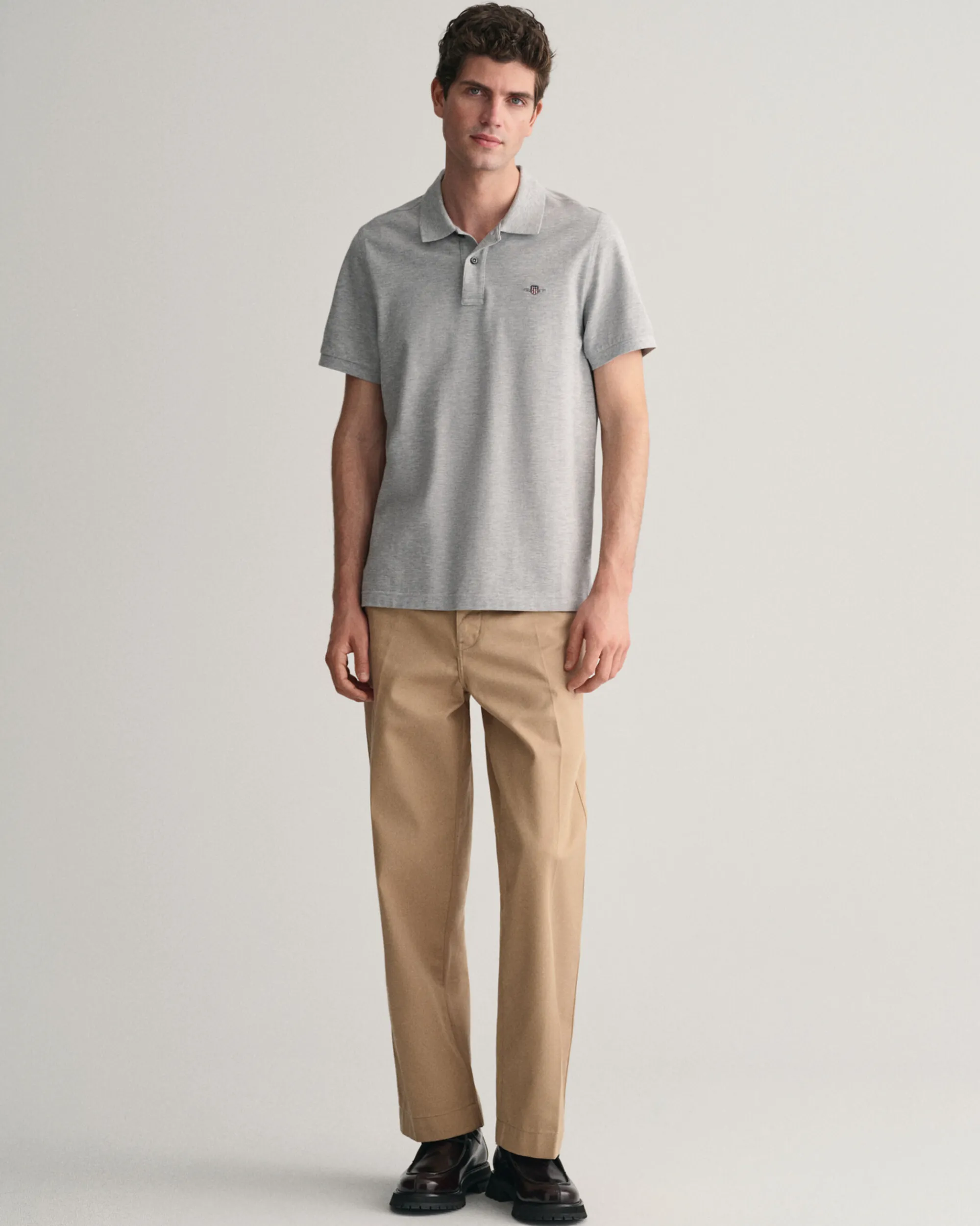 Regular Fit Shield Piqué Polo Shirt