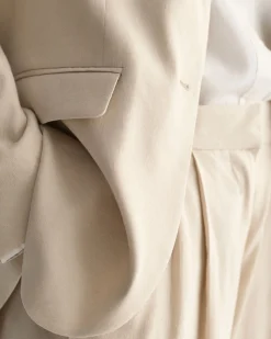 Regular Fit Stretch Linen Blazer