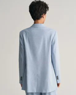 Regular Fit Stretch Linen Blazer
