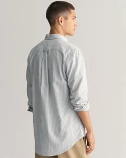 Regular Fit Striped Archive Oxford Shirt