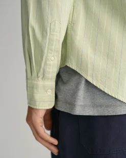 Regular Fit Striped Archive Oxford Shirt