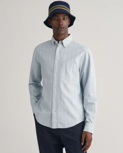 Regular Fit Striped Archive Oxford Shirt