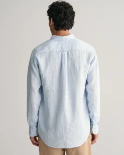 Regular Fit Striped Linen Shirt