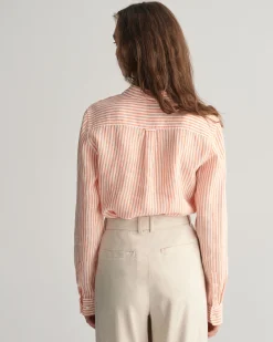 Regular Fit Striped Linen Shirt