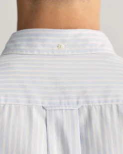 Regular Fit Striped Poplin Shirt