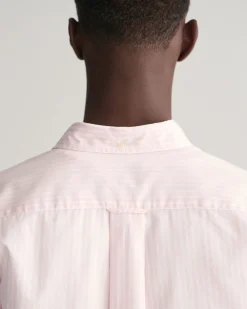Regular Fit Striped Poplin Shirt