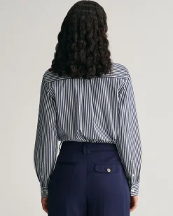 Regular Fit Striped Poplin Shirt