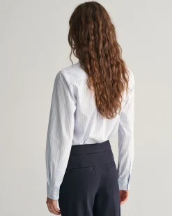 Regular Fit Striped Poplin Shirt