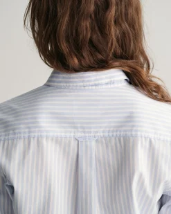 Regular Fit Striped Poplin Shirt