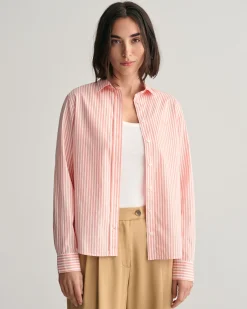 Regular Fit Striped Poplin Shirt