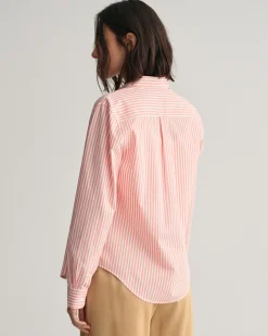 Regular Fit Striped Poplin Shirt