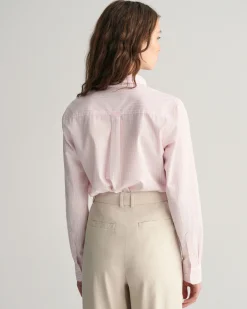 Regular Fit Striped Poplin Shirt